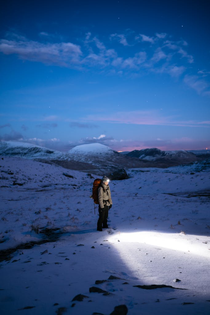 blue hour sky