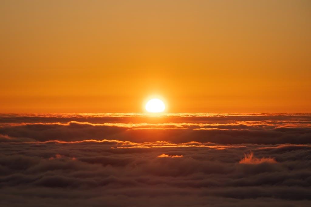 cloud cover golden hour